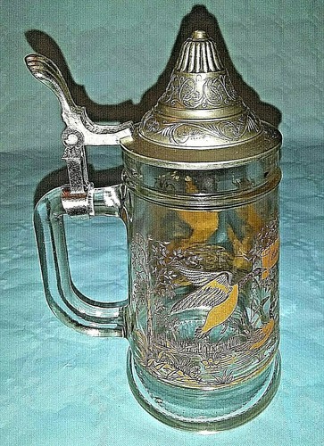 Bierkrug aus glas - bierkrug,