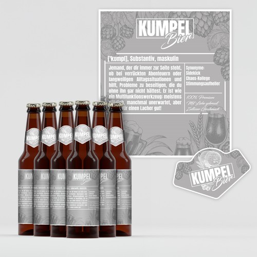 Bieretiketten aufkleber - bieretiketten, f