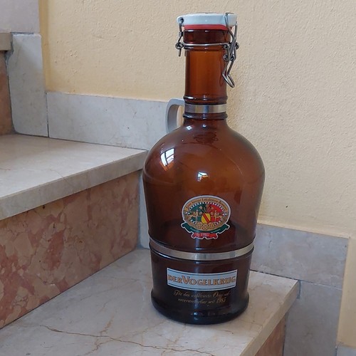 Vogelkrug liter bierflasche - vogelkrug, liter-bierflasche